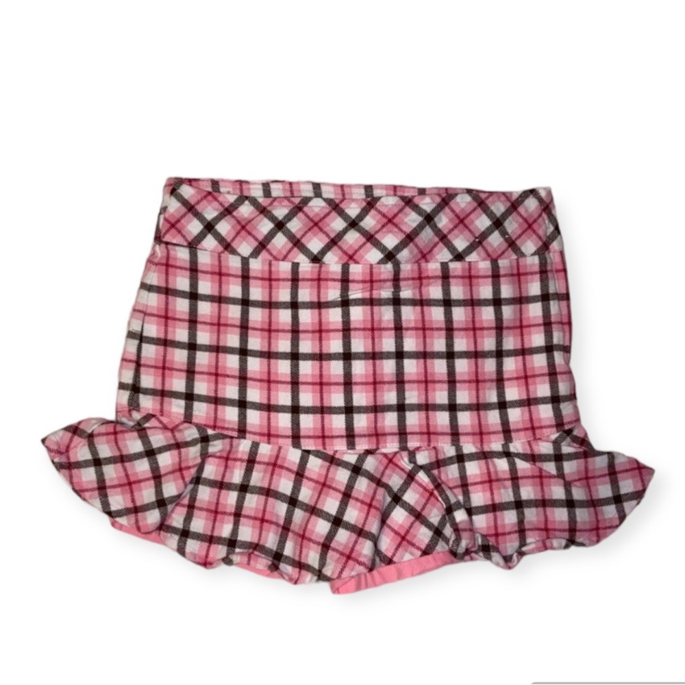 Gymboree Pink Plaid Skirt Size 4